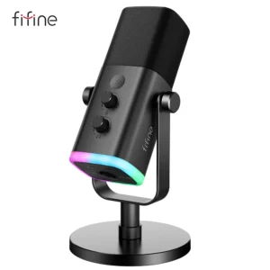 FIFINE AM8 USB/XLR RGB Dynamic Microphone
