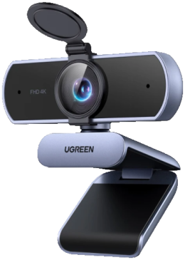 UGREEN 4K Webcam with Autofocus and Dual Microphones